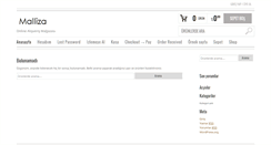Desktop Screenshot of malliza.com